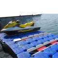 plastic floating platform factory manufactured jet ski dock pontoon boat with jet ski dock